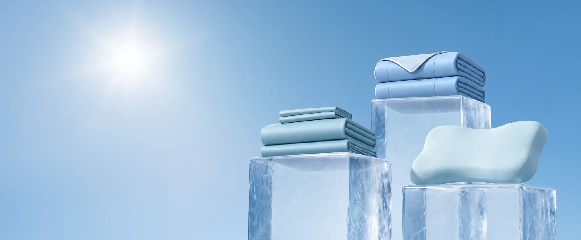 Evercool bedding on ice
